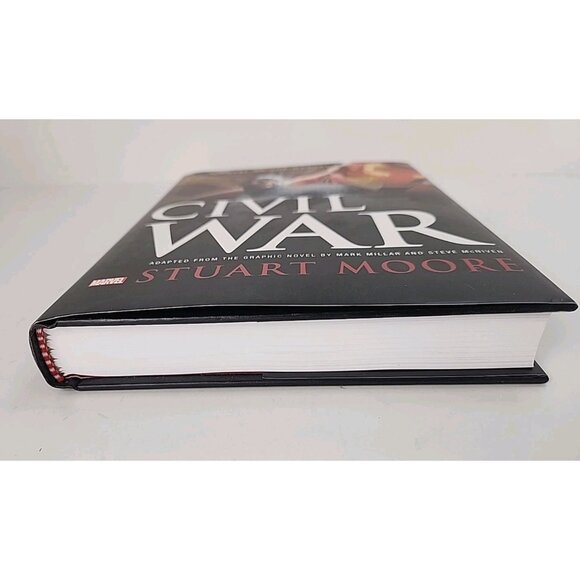 Civil War A Novel of the Marvel Universe by Stuart Moore 1st Edition Hardcover - Picture 9 of 9